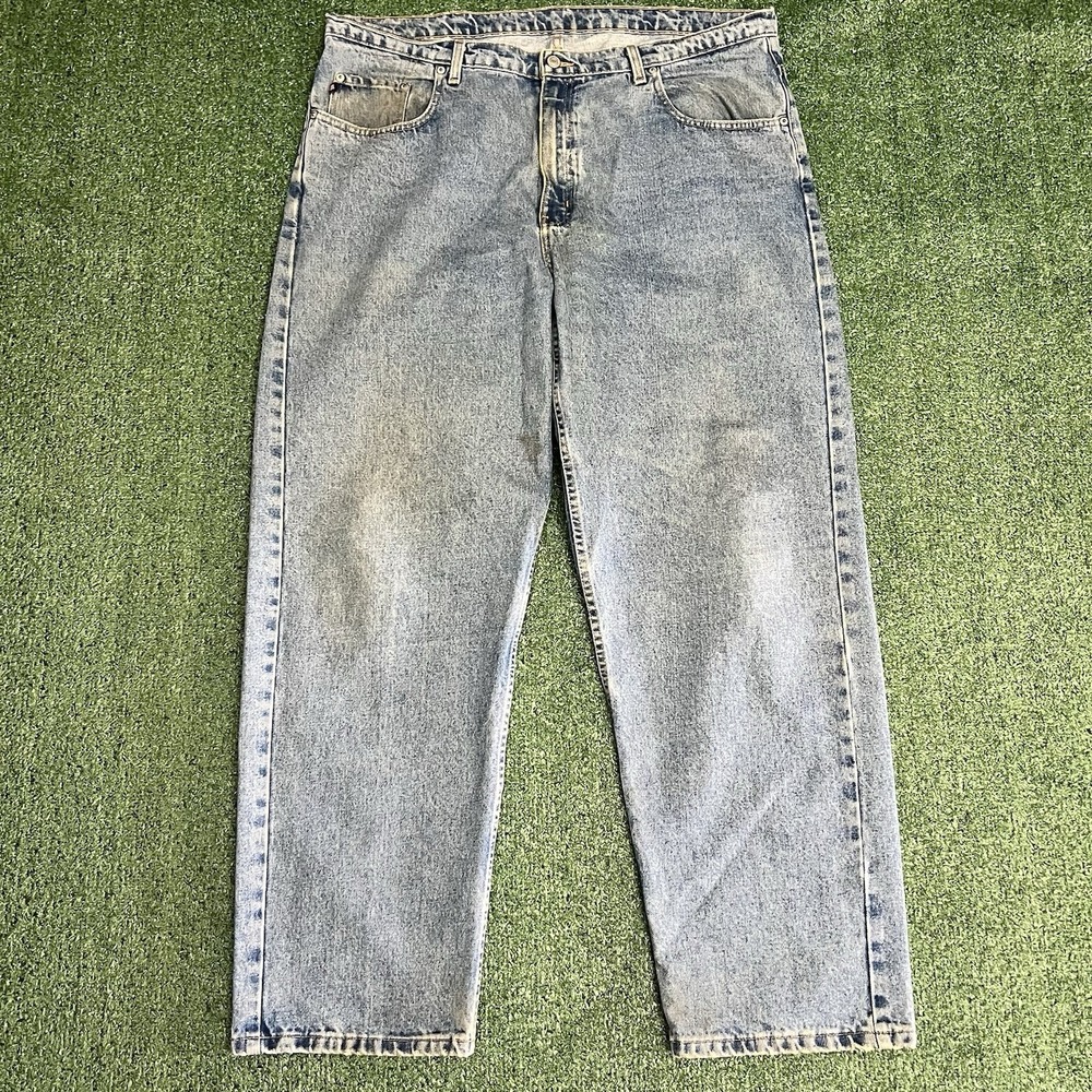 Vintage Polo Jeans Co Ralph Lauren Loose Fit Mens 40x32 Straight Leg Y2K Baggy